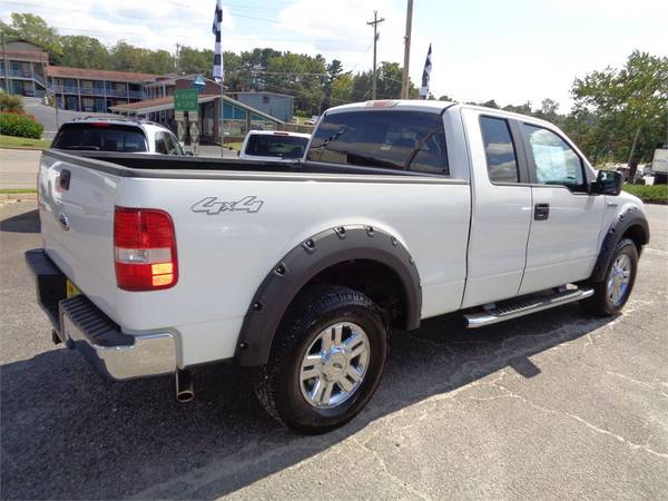 2007 Ford F-150 Supercab 4WD 5.4L V8 XLT *White* - $9,995 (Franklin, North Carolina)