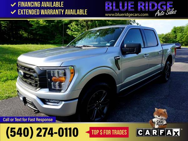 2022 Ford F150 F 150 F-150 XLTSuperCrew 55 ft Box FOR ONLY - $59,995 (Blue Ridge Blvd Roanoke, VA 24012)