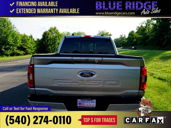 2022 Ford F150 F 150 F-150 XLTSuperCrew 55 ft Box FOR ONLY - $59,995 (Blue Ridge Blvd Roanoke, VA 24012)