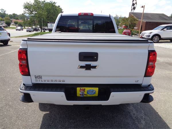 2018 Chevrolet Silverado 1500 Crew Cab 4WD V8 LT Z71 70K Miles *White* - $39,995 (Franklin, North Carolina)