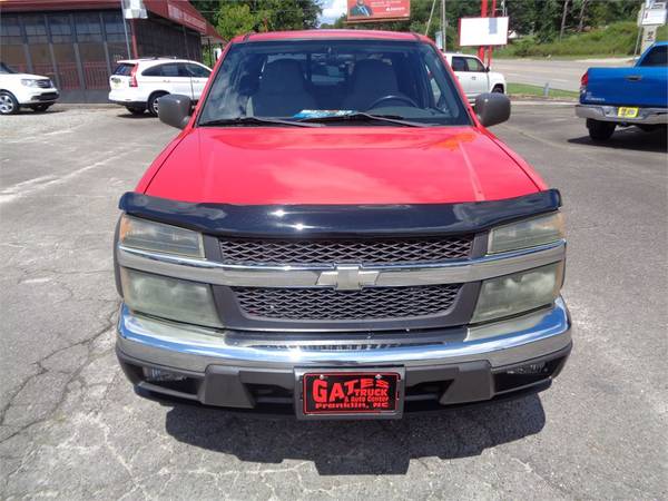 2005 Chevrolet Colorado Crew Cab 4WD LS Z71 (Low Miles) *Red* - $14,995 (Franklin, North Carolina)