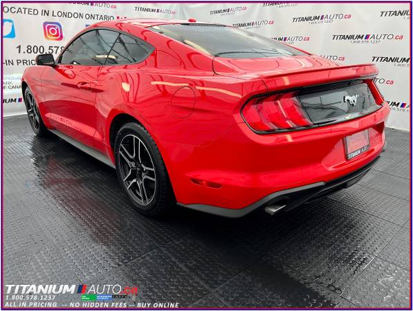 2018 Ford Mustang Premium-GPS-Cooled Leather-Apple Play-XM-Remote Star - $34,990