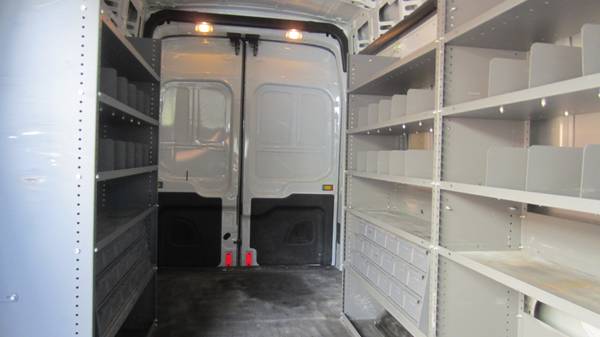 2015 Ford Transit 250 High Roof EL Cargo Van---Full Bin Package - $37,877 (Vans of Great Bridge Chesapeake Virgina)