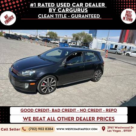 2014 Volkswagen GTI Driver's Edition Hatchback Sedan 4D - Clean Title - $9999.00