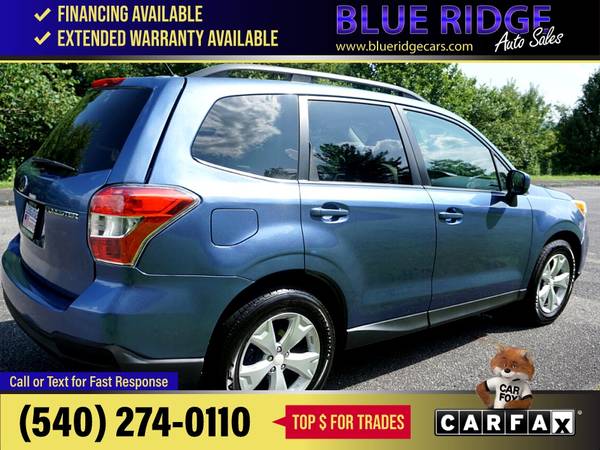 2015 Subaru Forester CVT 25i Premium PZEV FOR ONLY - $7,995 (Blue Ridge Blvd Roanoke, VA 24012)