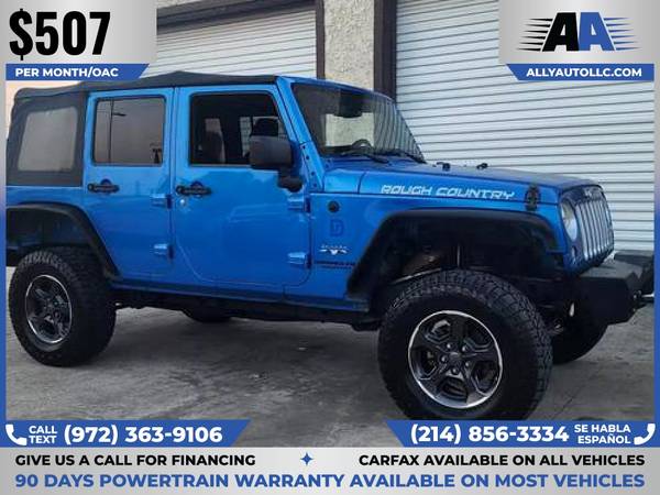 $507/mo - 2016 Jeep Wrangler Unlimited Sahara Sport Utility 4D 4 D 4-D - $18,999 (Ally Auto LLC)