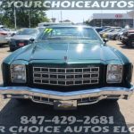 77CHEVY MONTE CARLO 74K CLASSIC VINTAGE BEAST CAR LEATHER ALLOY 451782 - $19,999 (YOUR CHOICE AUTOS ELGIN, IL 60120)