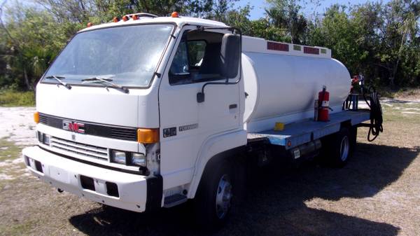 1990 GMC 5500 DIESEL TANKER - $7,950 (TITUSVILLE)