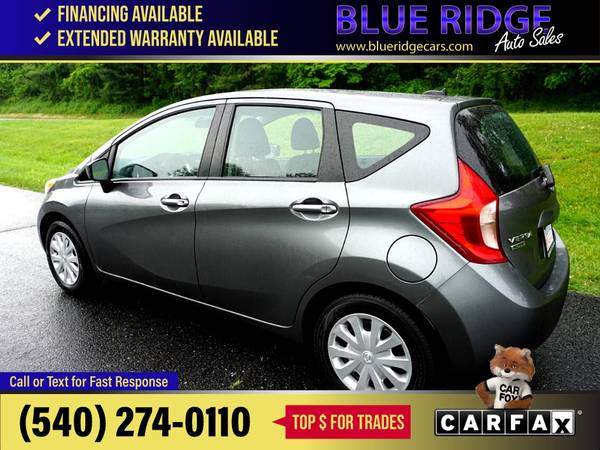 2016 Nissan Versa Note HB CVT 16 S Plus FOR ONLY - $9,995 (Blue Ridge Blvd Roanoke, VA 24012)