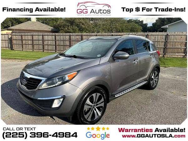 2012 KIA Sportage EX Sport Utility 4D - $8,995 (8700 Florida Blvd, Baton Rouge, LA 70815)