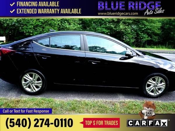 2020 Hyundai Elantra SEL IVT FOR ONLY - $14,995 (Blue Ridge Blvd Roanoke, VA 24012)