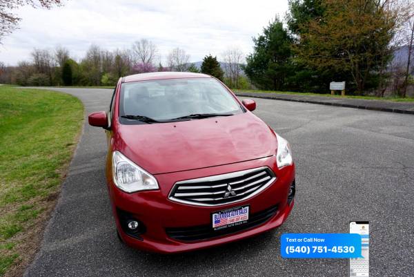 2017 Mitsubishi Mirage G4 ES CVT - ALL CREDIT WELCOME! - $9,995 (+ Blue Ridge Auto Sales Inc)