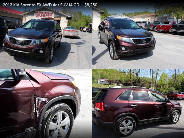 2011 KIA Sorento LX AWDSUV V6 FOR - $9,750 (101 Creekside Dr. Johnson City, TN 37601)