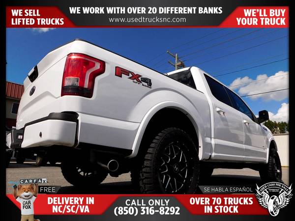 $402/mo - 2017 Ford F-150 XLT 4x4SuperCrew 55 ft SB FOR ONLY - $402 (Used Cars For Sale)