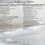 214 Passat 1.8 T Wolfsburg Edition - $12,999 (Dyer In)