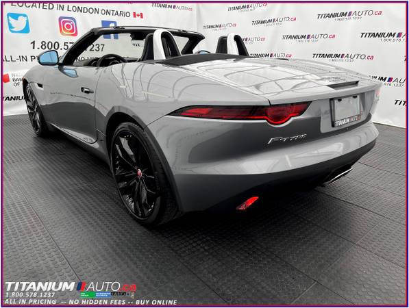 2020 Jaguar F Type Convertible -Lane Assist-GPS-Park Sensors-XM-Apple - $65,990