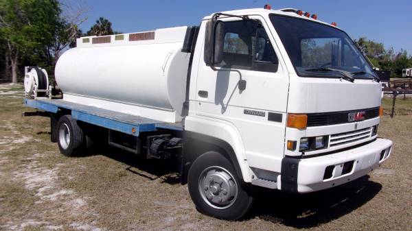 1990 GMC 5500 DIESEL TANKER - $7,950 (TITUSVILLE)