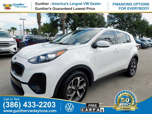 $14,995 - 2020 KIA Sportage LX - $232 (Per Month O.A.C.)