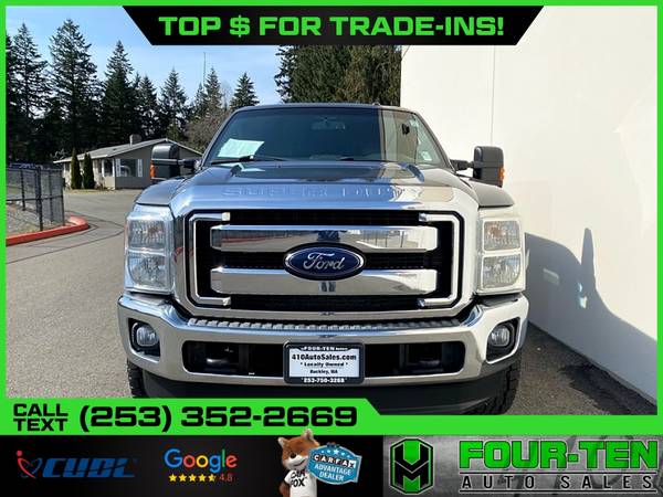 $669/mo - 2015 Ford F350 F 350 F-350 SUPER DUTY LARIAT 4X4 - $42,950 (22914 SR 410 E BONNEY LAKE, WA 98391)