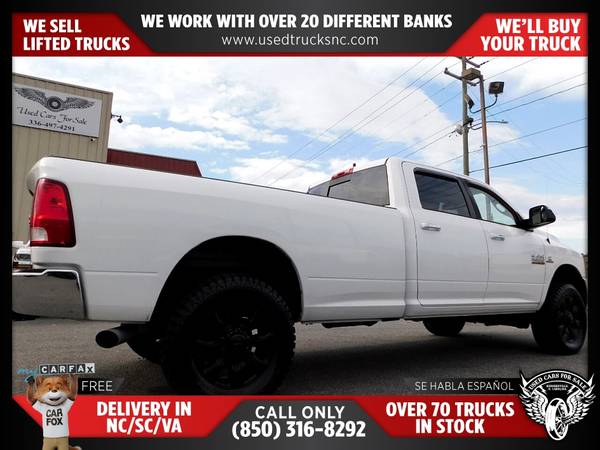 $490/mo - 2015 Ram 3500 Lone Star 4x4Crew Cab 8 ft LB SRW Pickup FOR O - $490 (Used Cars For Sale)