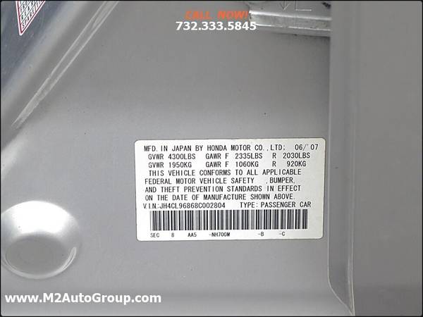 2008 Acura TSX Base 4dr Sedan 5A - $6,500 (East Brunswick, NJ)