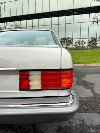 1989 Mercedes 300SEL gorgeous, low miles - $11,950 (West LA)