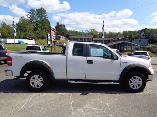 2007 Ford F-150 Supercab 4WD 5.4L V8 XLT *White* - $9,995 (Franklin, North Carolina)