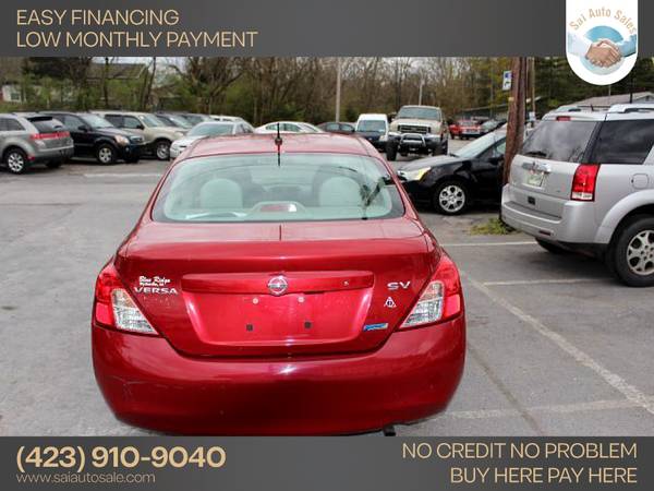 2012 Nissan Versa 16 SVSedan FOR - $6,950 (101 Creekside Dr. Johnson City, TN 37601)