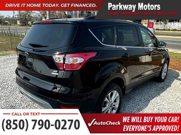 $285/mo - 2018 Ford Escape SE PRICED TO SELL! - $18,991 (4136 E 15th St Panama City, FL 32404)