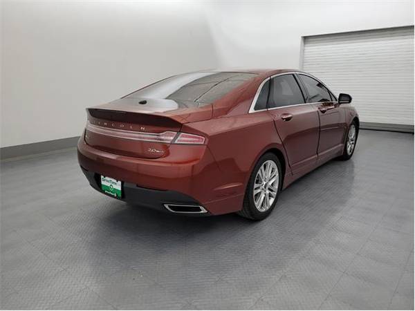 2014 Lincoln MKZ  - sedan (Lincoln MKZ Orange)