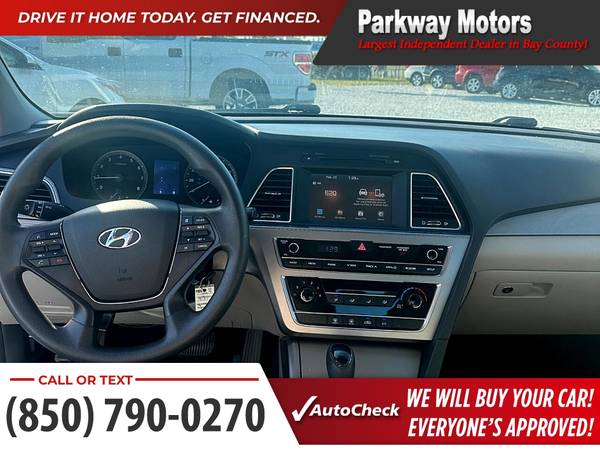 $285/mo - 2016 Hyundai Sonata SE PRICED TO SELL! - $18,991 (4136 E 15th St Panama City, FL 32404)