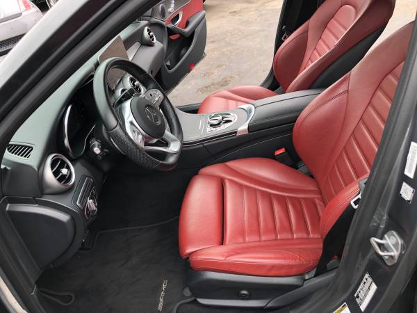 2020 Mercedes-Benz C300 Gray/Red 19K AMG Package Warranty Excellent! - $29,900 (albany / el cerrito)