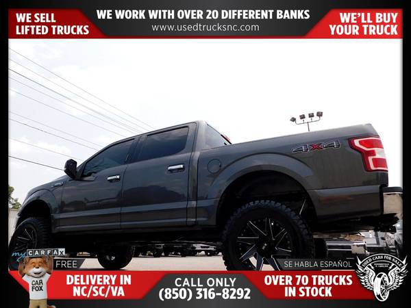 $411/mo - 2019 Ford F-150 XLT 4x4SuperCrew 55 ft SB FOR ONLY - $414 (Used Cars For Sale)