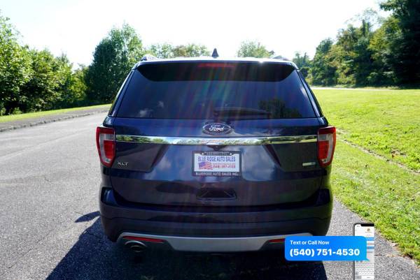 2016 Ford Explorer 4WD 4dr XLT - ALL CREDIT WELCOME! - $14,995 (+ Blue Ridge Auto Sales Inc)