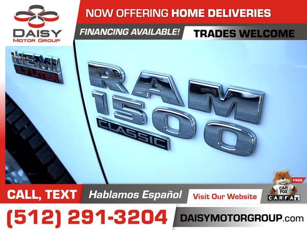 2020 Ram 1500 Classic Tradesman 4x4 4 x 4 4-x-4 Crew Cab 5 ft7 ft 7 ft - $24,999 (DAISY MOTOR GROUP)