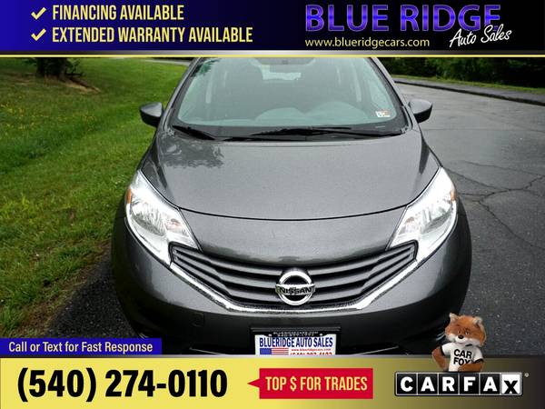 2016 Nissan Versa Note HB CVT 16 S Plus FOR ONLY - $9,995 (Blue Ridge Blvd Roanoke, VA 24012)