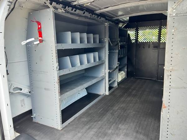 2007 GMC Savana Cargo Van 2500 w/ Shelves and Bins and Ladder Racks - $13,970 (New Braunfels)