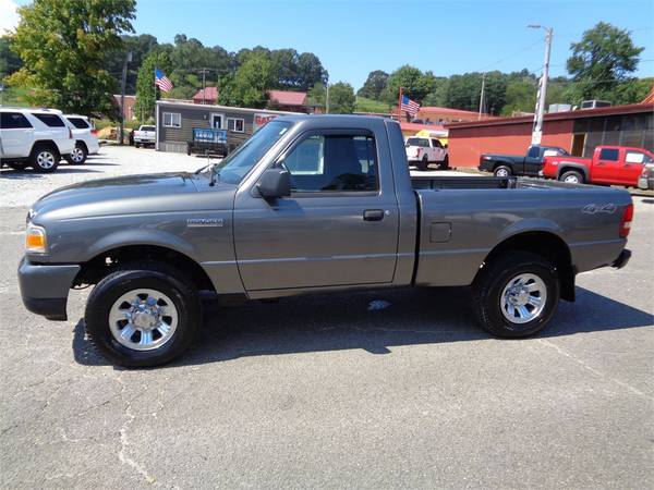 2007 Ford Ranger Regular Cab 4WD V6 XLT *Gray* - $8,495 (Franklin, North Carolina)