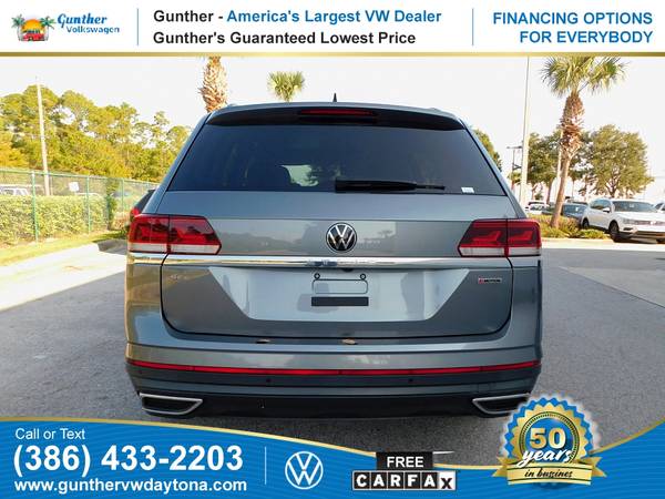 $29,995 - 2021 Volkswagen Atlas 20T 20 T 20-T SE wTechnology - $465 (Per Month O.A.C.)