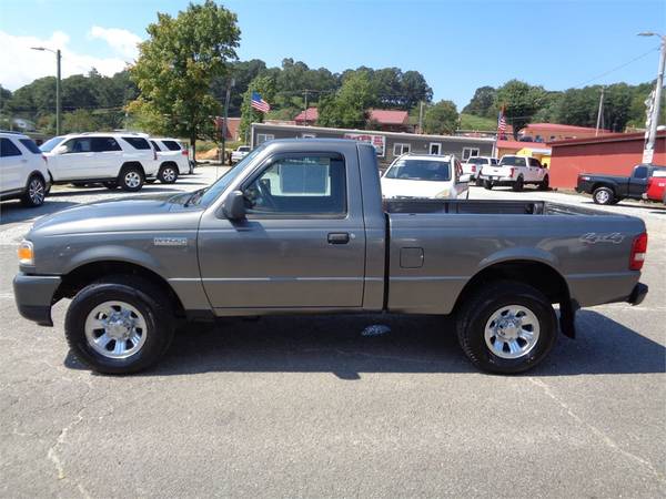 2007 Ford Ranger Regular Cab 4WD V6 XLT *Gray* - $8,495 (Franklin, North Carolina)