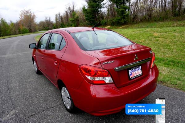 2017 Mitsubishi Mirage G4 ES CVT - ALL CREDIT WELCOME! - $9,995 (+ Blue Ridge Auto Sales Inc)