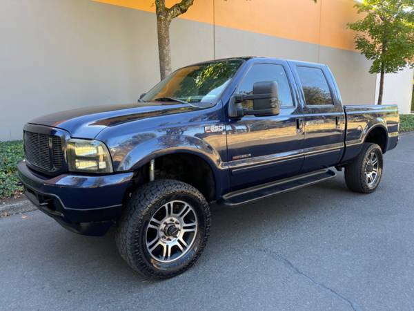 2001 FORD SUPER DUTY F 250 F-250 F250 LARIAT 4WD CREW CAB 7.3L DIESEL F350/O - $24,995