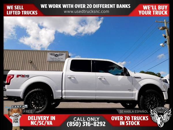 $402/mo - 2017 Ford F-150 XLT 4x4SuperCrew 55 ft SB FOR ONLY - $402 (Used Cars For Sale)