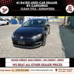 2016 Volkswagen e-Golf SE Hatchback Sedan 4D - Clean Title - $11499.00