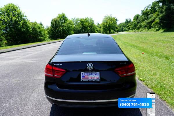 2014 Volkswagen Passat 4dr Sdn 2.0L DSG TDI SE w/Sunroof  Nav - ALL CREDIT - $9,995 (+ Blue Ridge Auto Sales Inc)