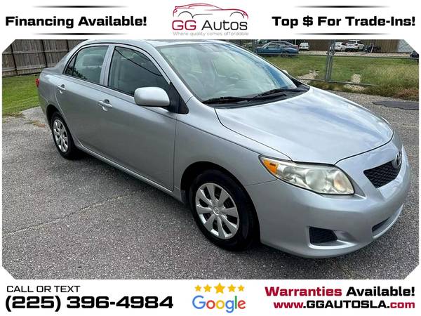 2010 Toyota Corolla LE Sedan 4D - $10,995 (8700 Florida Blvd, Baton Rouge, LA 70815)