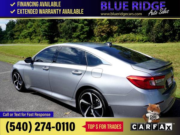 2022 Honda Accord Sedan Sport 15T CVT FOR ONLY - $24,995 (Blue Ridge Blvd Roanoke, VA 24012)