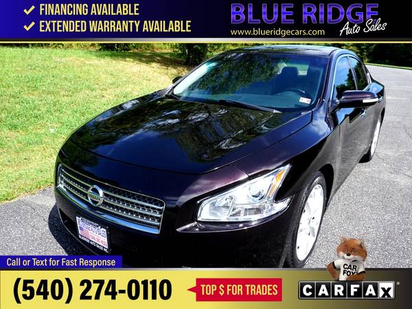 2012 Nissan Maxima SV FOR ONLY - $9,995 (Blue Ridge Blvd Roanoke, VA 24012)