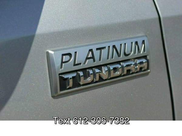 2014 Toyota Tundra PLATINUM CREWMAX W/ NAVI, BLIND SPOT MONITOR with - $33,977 (minneapolis / st paul)