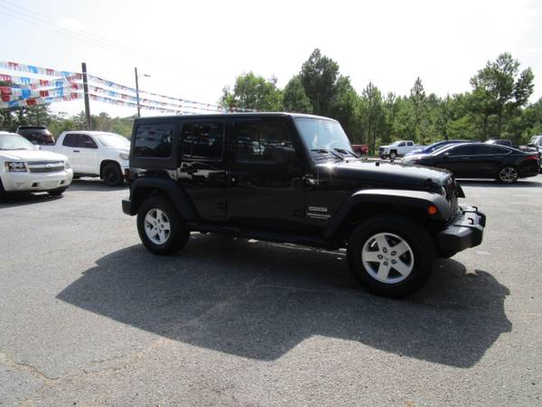 2017 Jeep Wrangler Unlimited Sport 4x4 - $25,995 (Carfinders Auto Outlet)